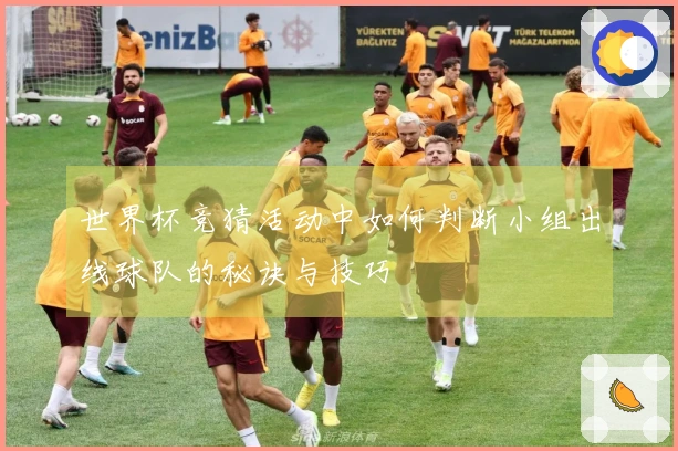 世界杯竞猜活动中如何判断小组出线球队的秘诀与技巧