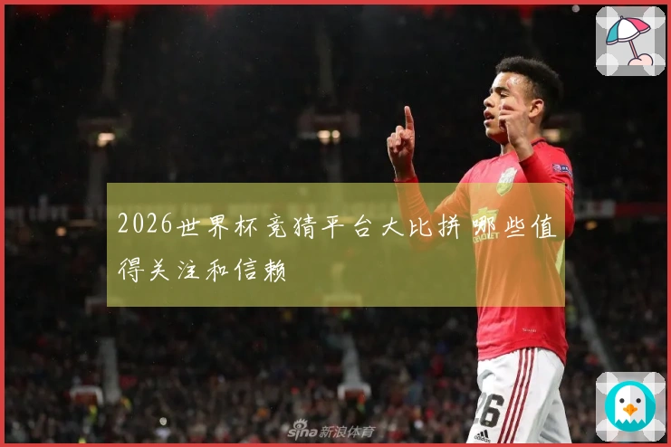 2026世界杯竞猜平台大比拼 哪些值得关注和信赖